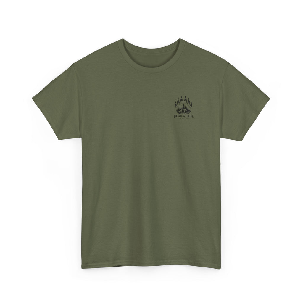 Great Bear & Tide Smokey Mountains T‑Shirt — Back Graphic Casual Tee