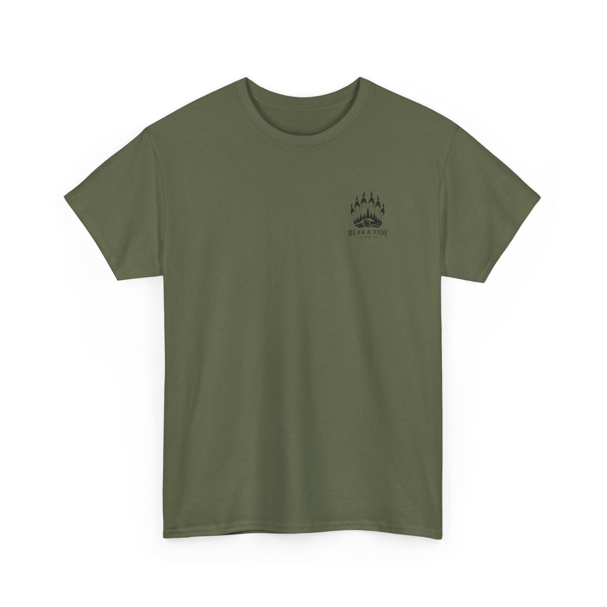 Great Bear & Tide Smokey Mountains T‑Shirt — Back Graphic Casual Tee