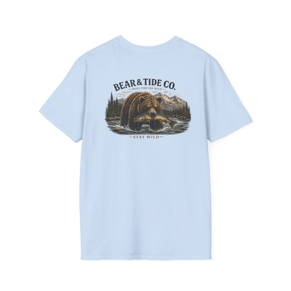 Bear & Tide Co. Graphic T-Shirt — Vintage Outdoors Bear Design