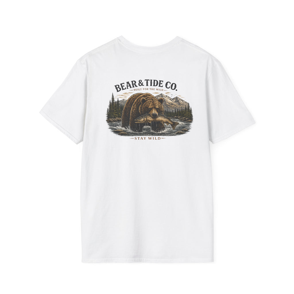 Bear & Tide Co. Graphic T-Shirt — Vintage Outdoors Bear Design