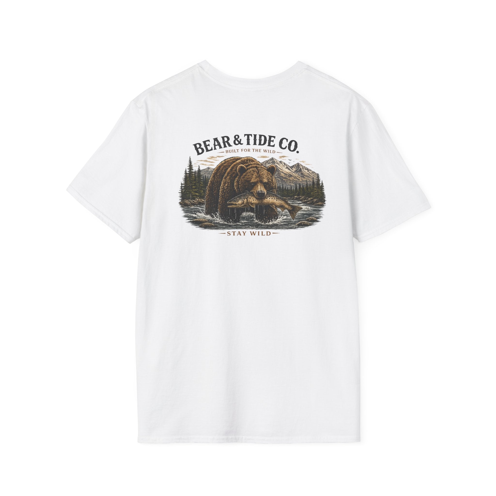 Bear & Tide Co. Graphic T-Shirt — Vintage Outdoors Bear Design