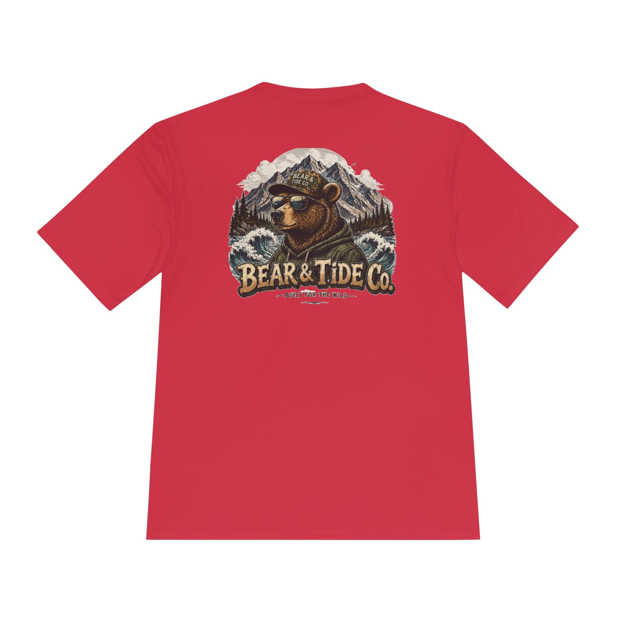Bear & Tide Co. Outdoor Graphic Tee — Coastal Mountain Bear Design