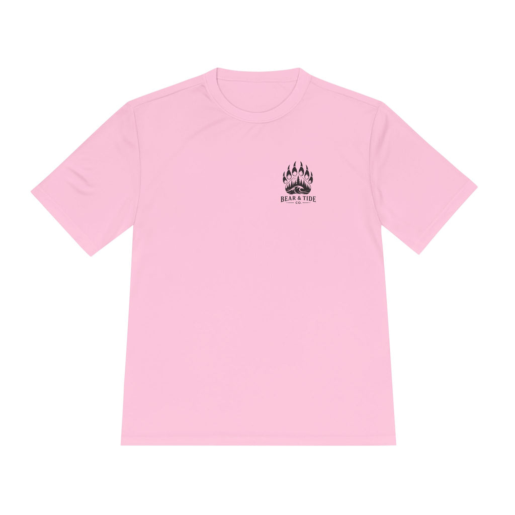 Bear & Tide Co. Outdoor Graphic Tee — Coastal Mountain Bear Design