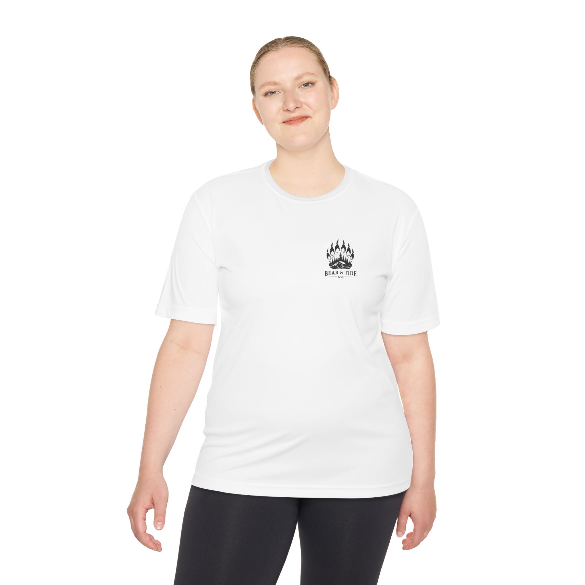 Bear & Tide Co. Outdoor Graphic Tee — Coastal Mountain Bear Design