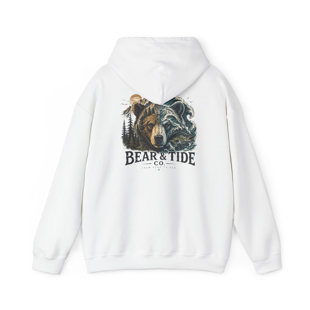 Bear & Tide Co. Graphic Hoodie — Outdoor Bear Forest Hoodie