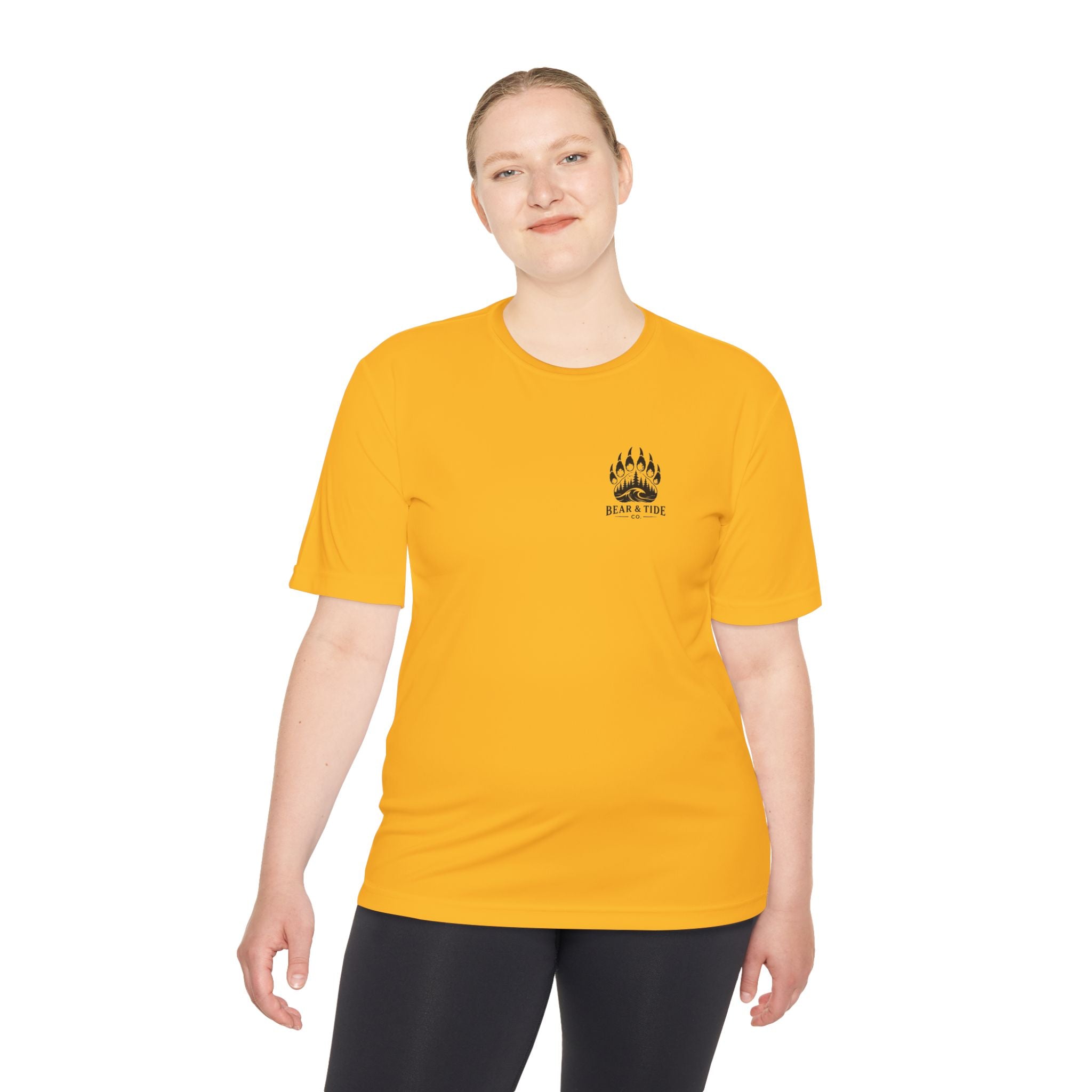 Bear & Tide Co. Outdoor Graphic Tee — Coastal Mountain Bear Design
