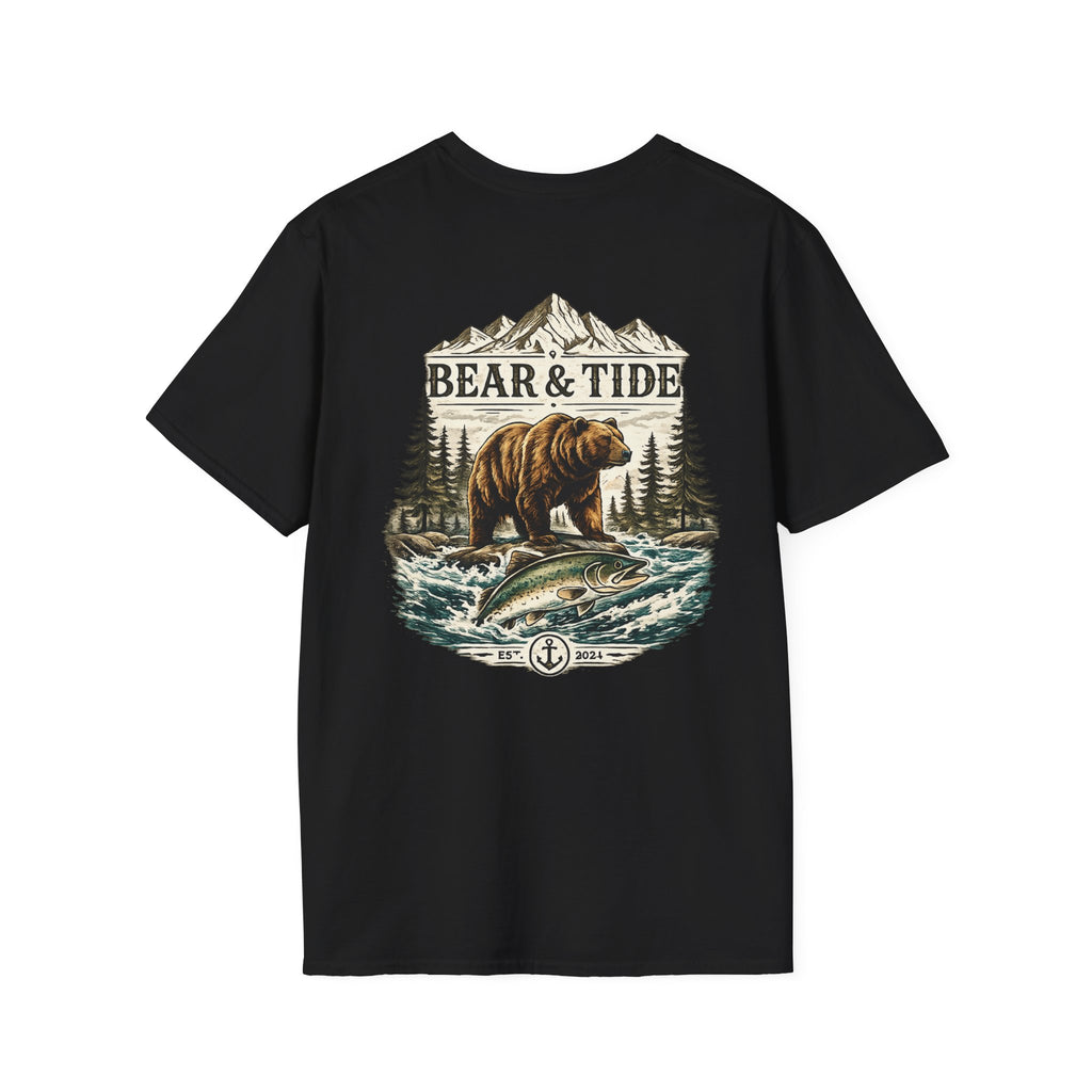 Bear & Tide Graphic T‑Shirt — Mountain Bear Nature Tee
