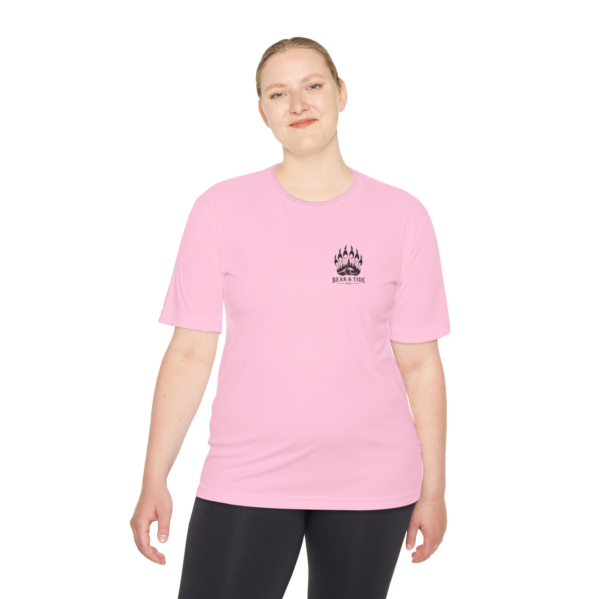 Bear & Tide Co. Outdoor Graphic Tee — Coastal Mountain Bear Design