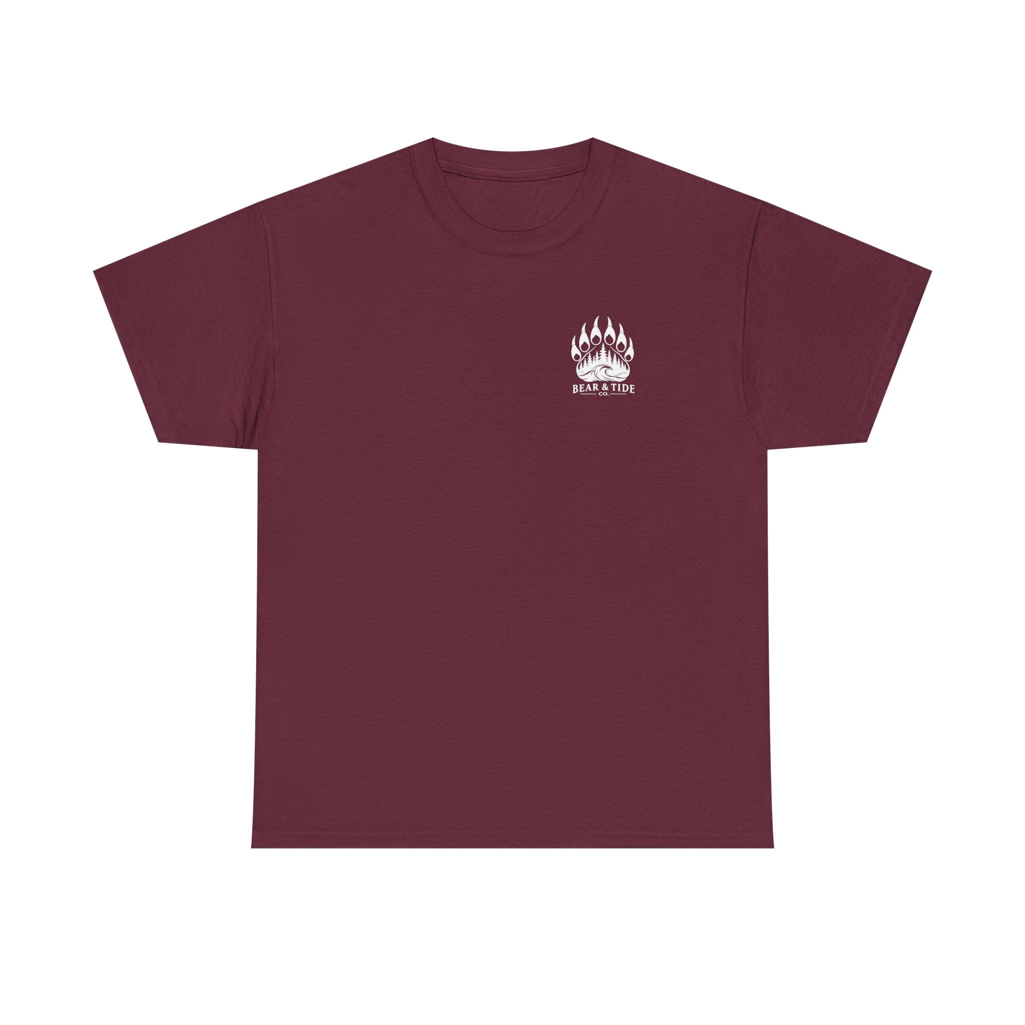 Great Bear & Tide Smokey Mountains T‑Shirt — Back Graphic Casual Tee