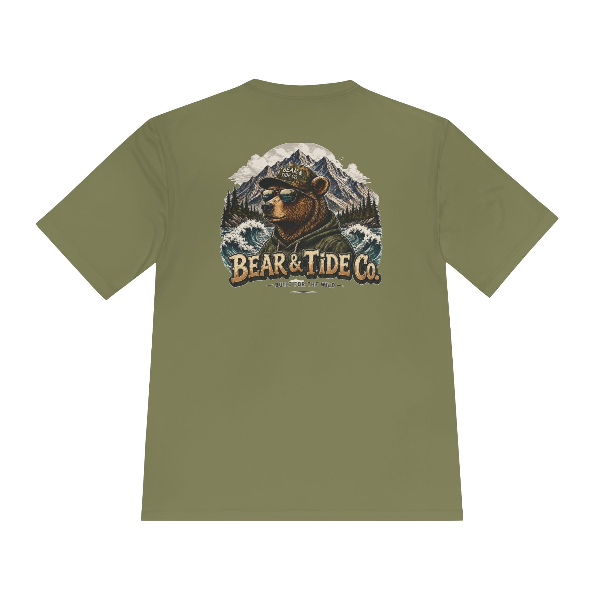 Bear & Tide Co. Outdoor Graphic Tee — Coastal Mountain Bear Design