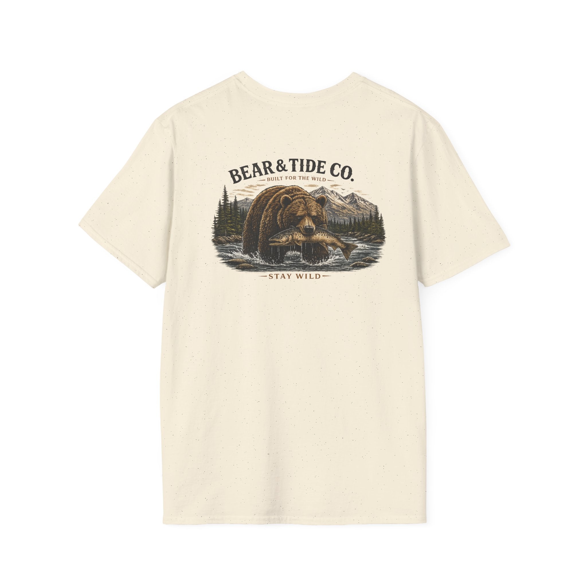 Bear & Tide Co. Graphic T-Shirt — Vintage Outdoors Bear Design