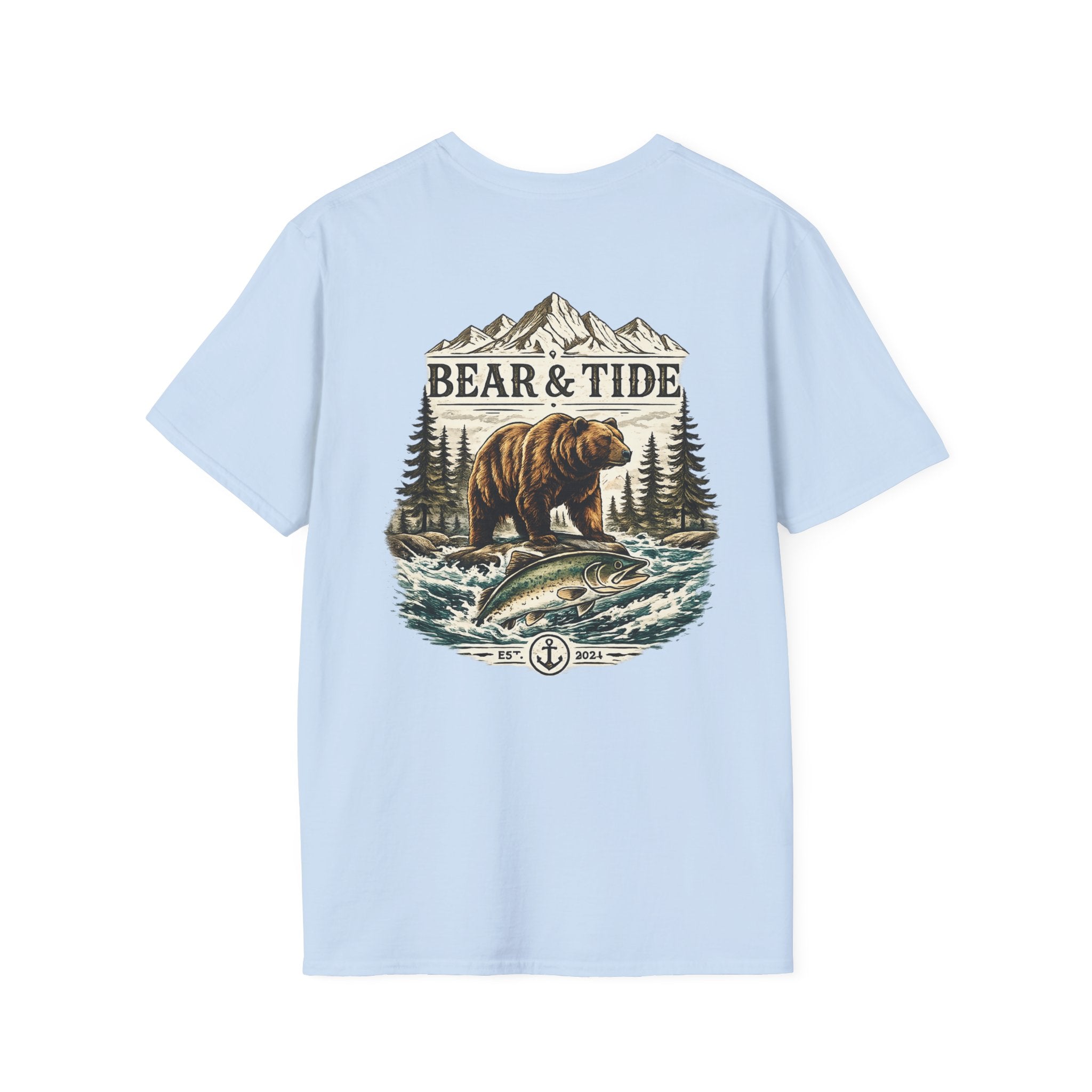 Bear & Tide Graphic T‑Shirt — Mountain Bear Nature Tee