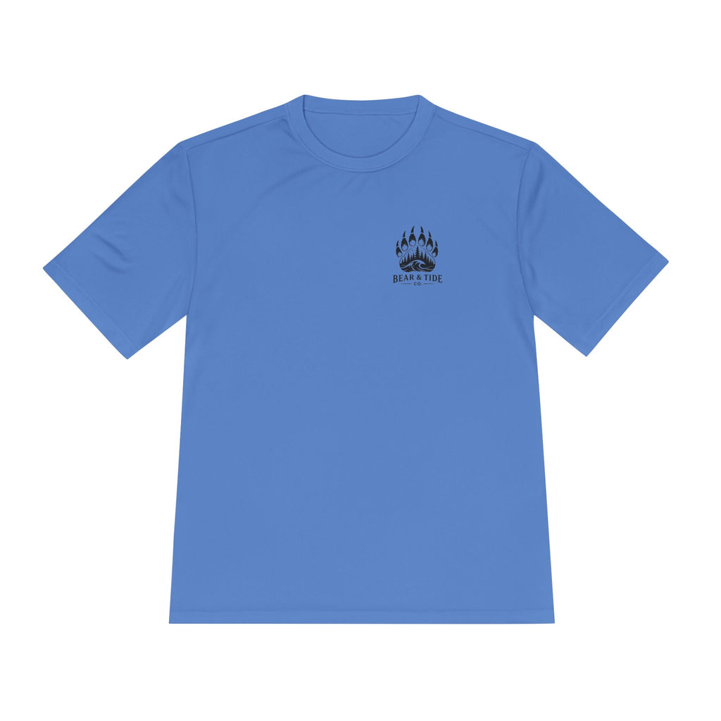 Bear & Tide Co. Outdoor Graphic Tee — Coastal Mountain Bear Design