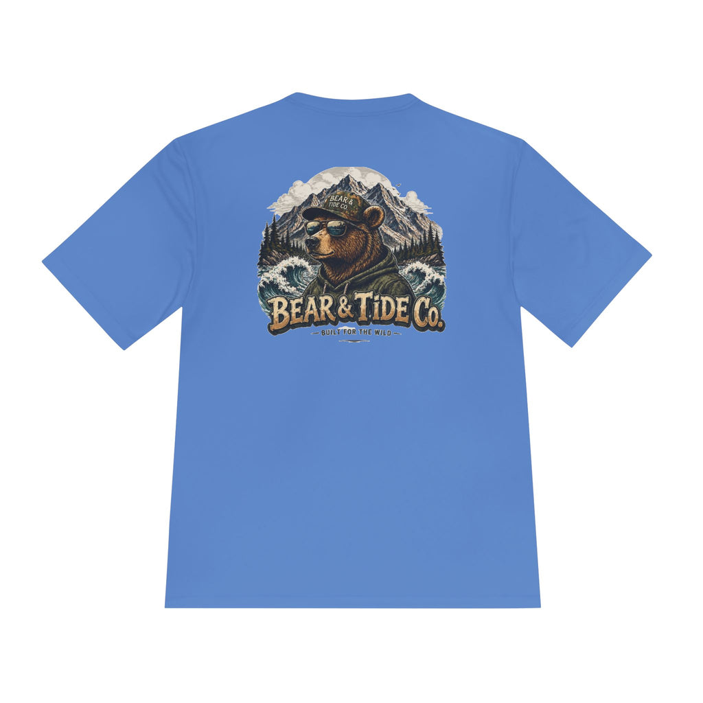 Bear & Tide Co. Outdoor Graphic Tee — Coastal Mountain Bear Design