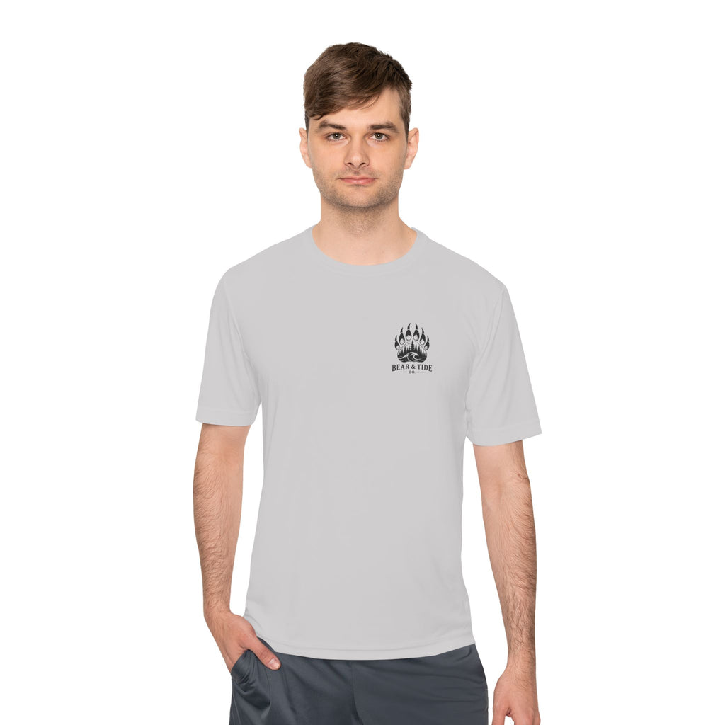 Bear & Tide Co. Outdoor Graphic Tee — Coastal Mountain Bear Design