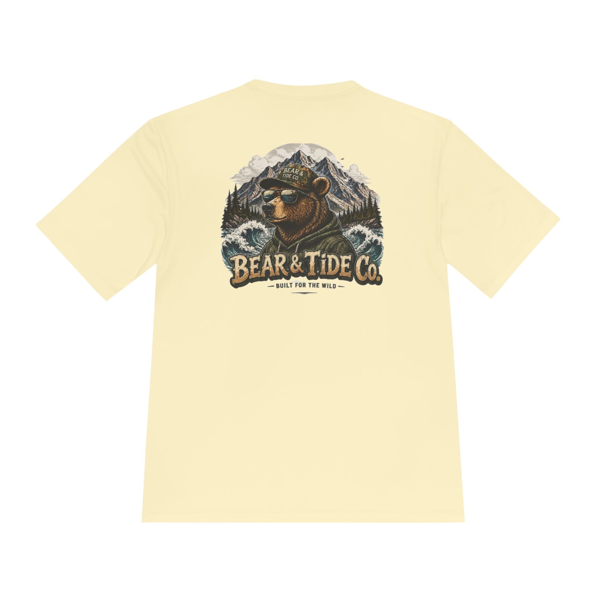 Bear & Tide Co. Outdoor Graphic Tee — Coastal Mountain Bear Design