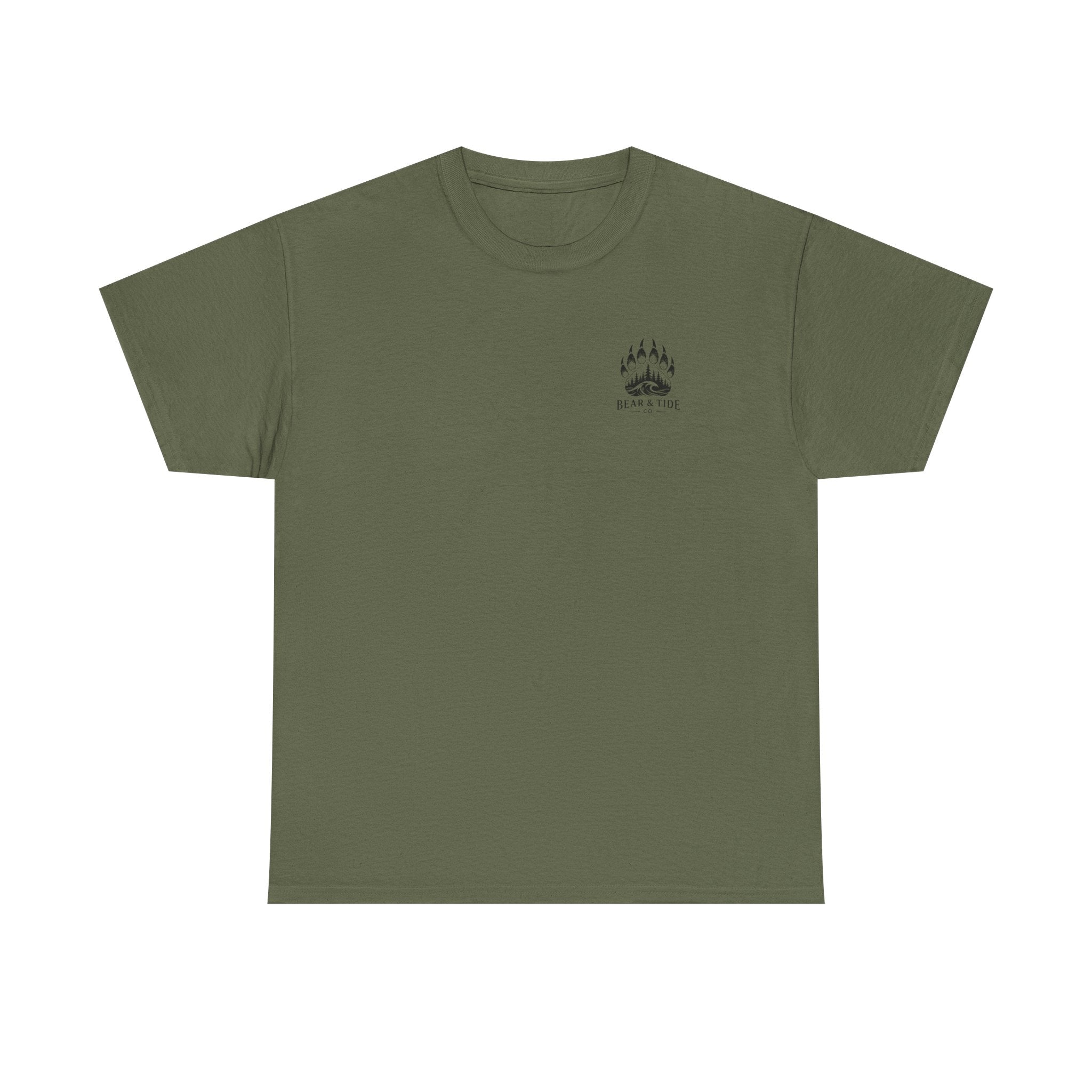 Great Bear & Tide Smokey Mountains T‑Shirt — Back Graphic Casual Tee