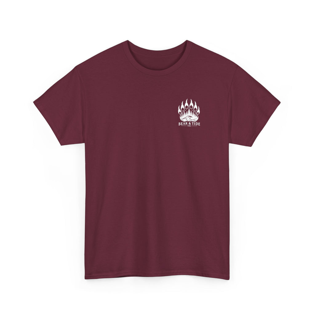 Great Bear & Tide Smokey Mountains T‑Shirt — Back Graphic Casual Tee