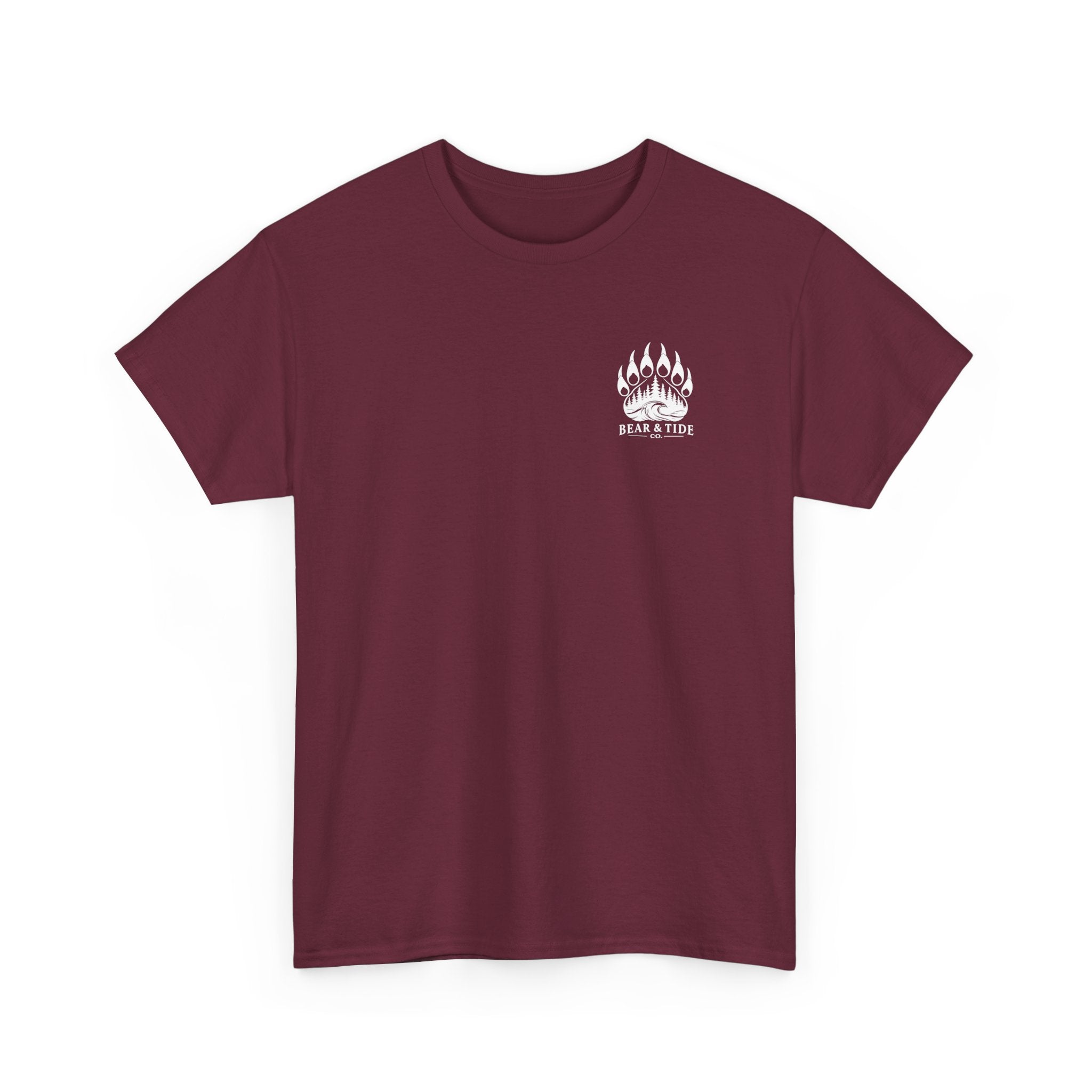 Great Bear & Tide Smokey Mountains T‑Shirt — Back Graphic Casual Tee