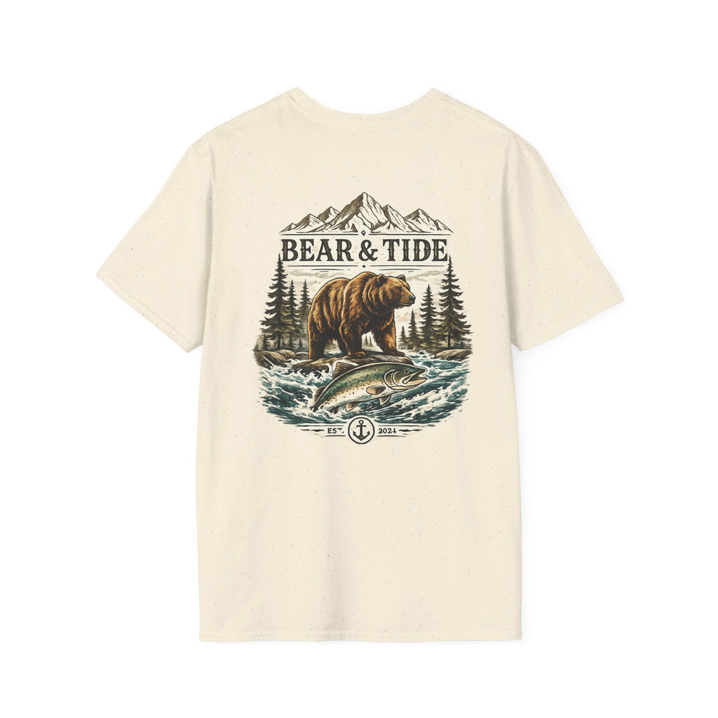 Bear & Tide Graphic T‑Shirt — Mountain Bear Nature Tee