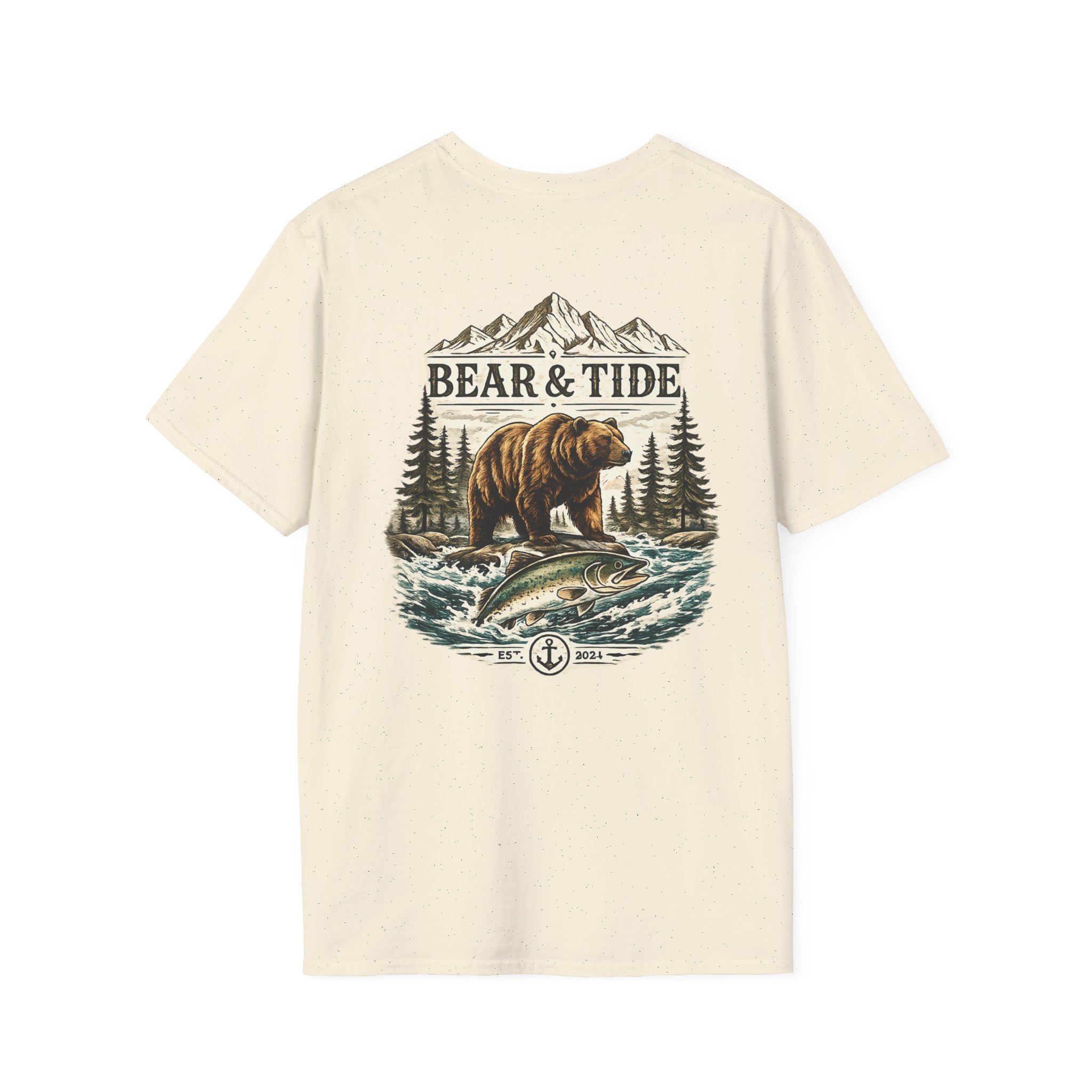 Bear & Tide Graphic T‑Shirt — Mountain Bear Nature Tee
