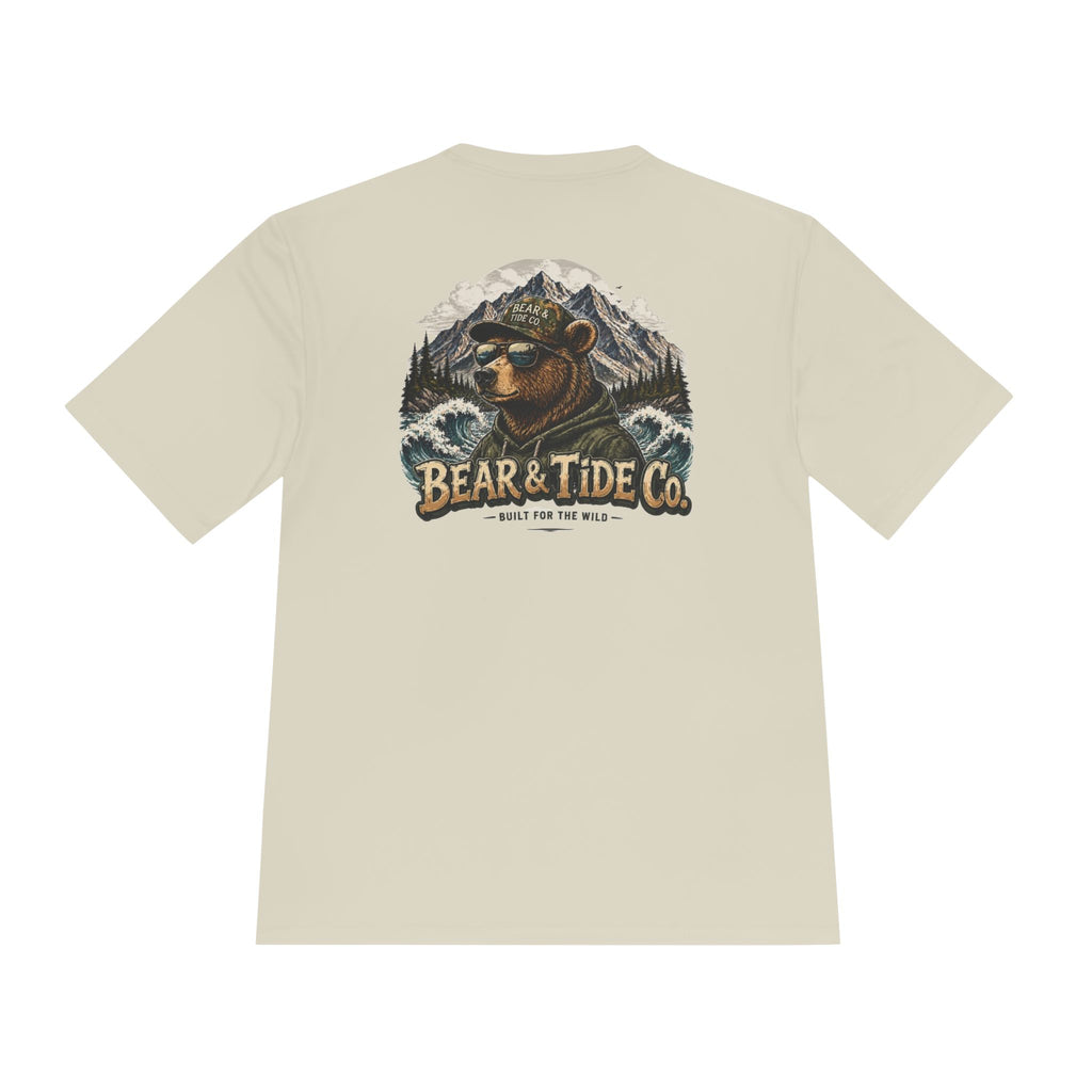 Bear & Tide Co. Outdoor Graphic Tee — Coastal Mountain Bear Design