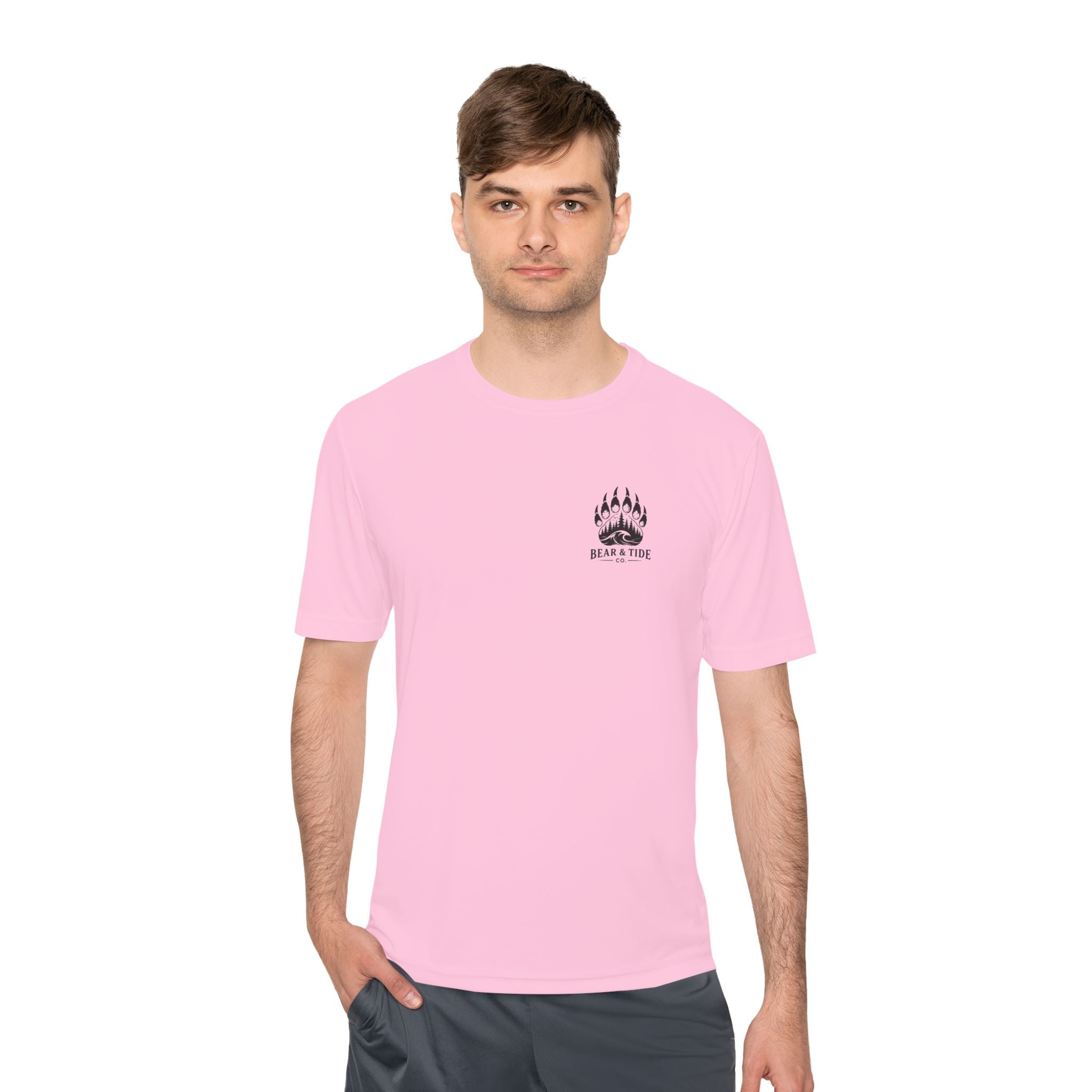 Bear & Tide Co. Outdoor Graphic Tee — Coastal Mountain Bear Design