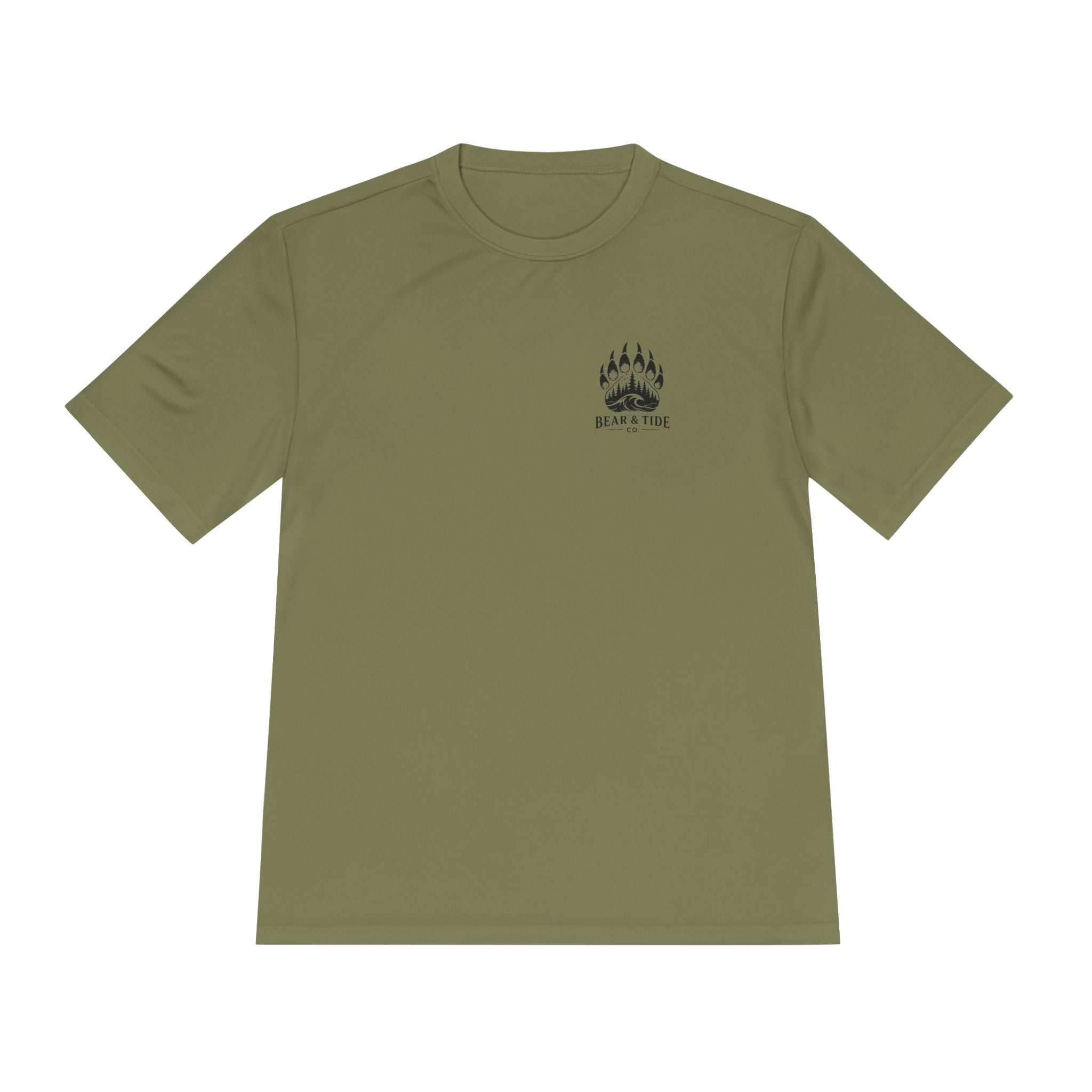 Bear & Tide Co. Outdoor Graphic Tee — Coastal Mountain Bear Design