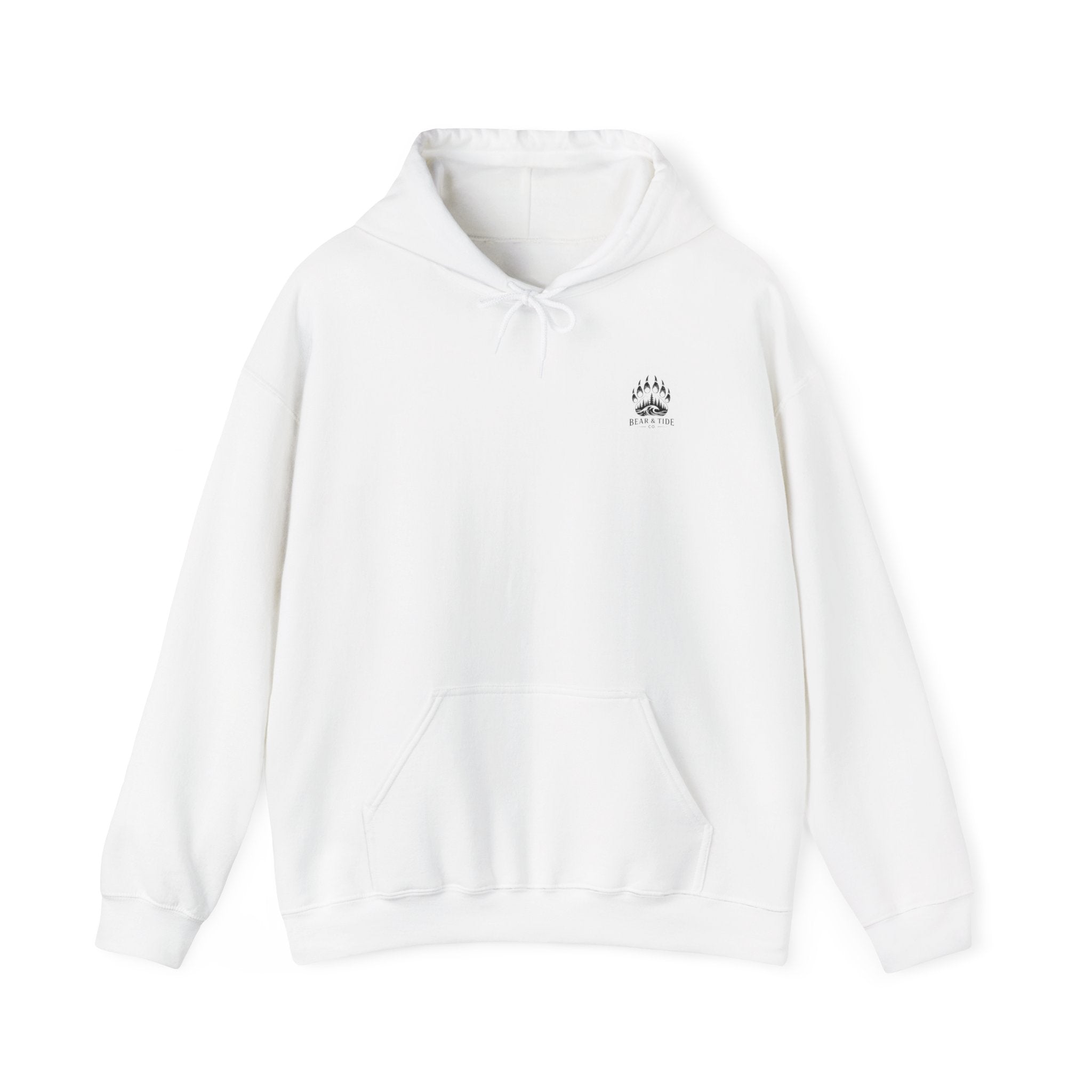 Bear & Tide Co. Graphic Hoodie — Outdoor Bear Forest Hoodie