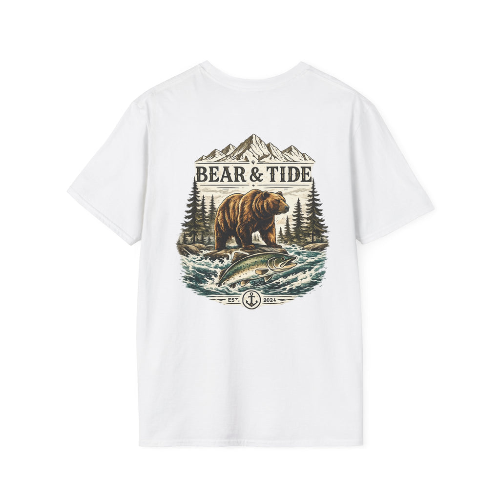 Bear & Tide Graphic T‑Shirt — Mountain Bear Nature Tee