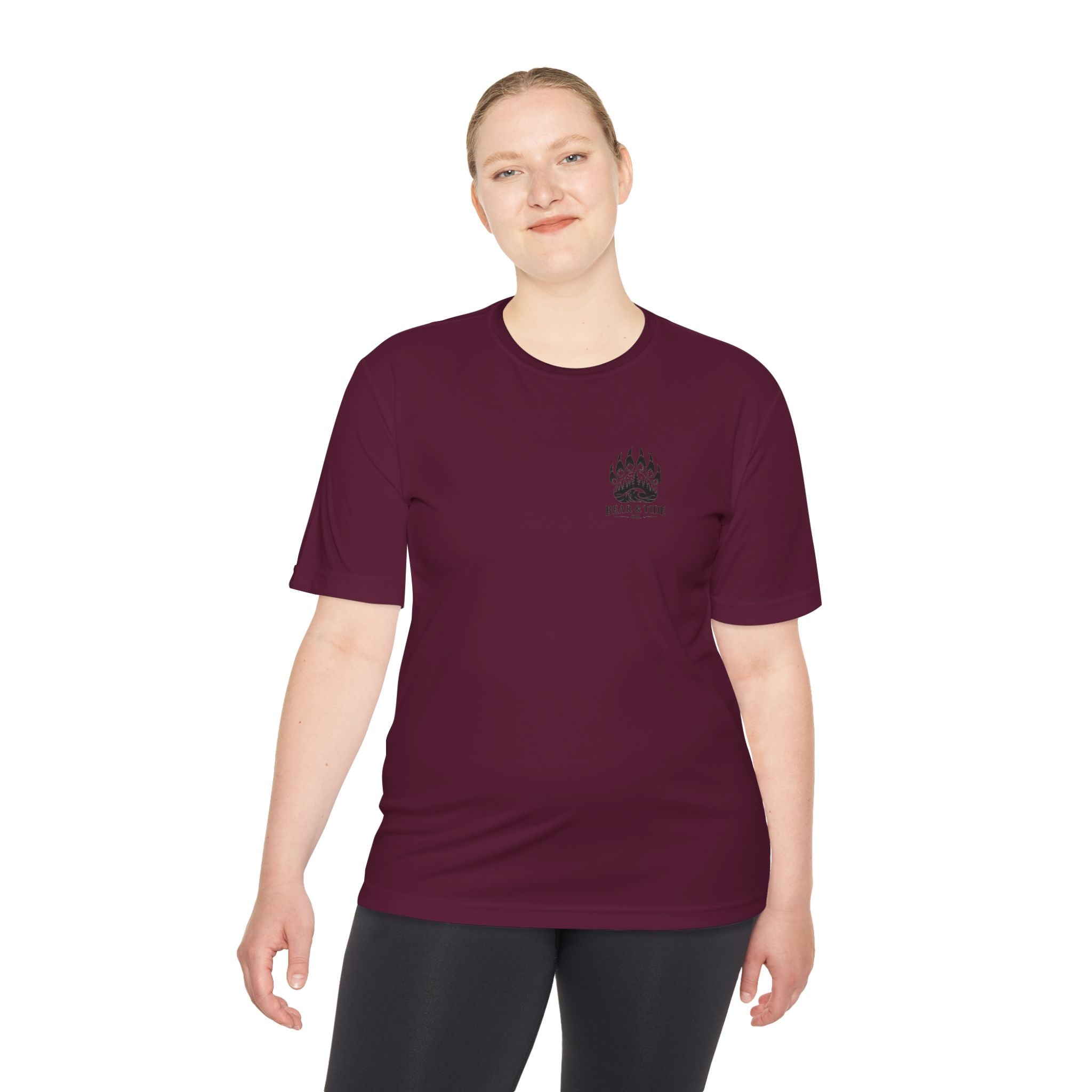 Bear & Tide Co. Outdoor Graphic Tee — Coastal Mountain Bear Design