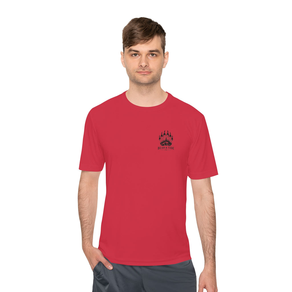 Bear & Tide Co. Outdoor Graphic Tee — Coastal Mountain Bear Design
