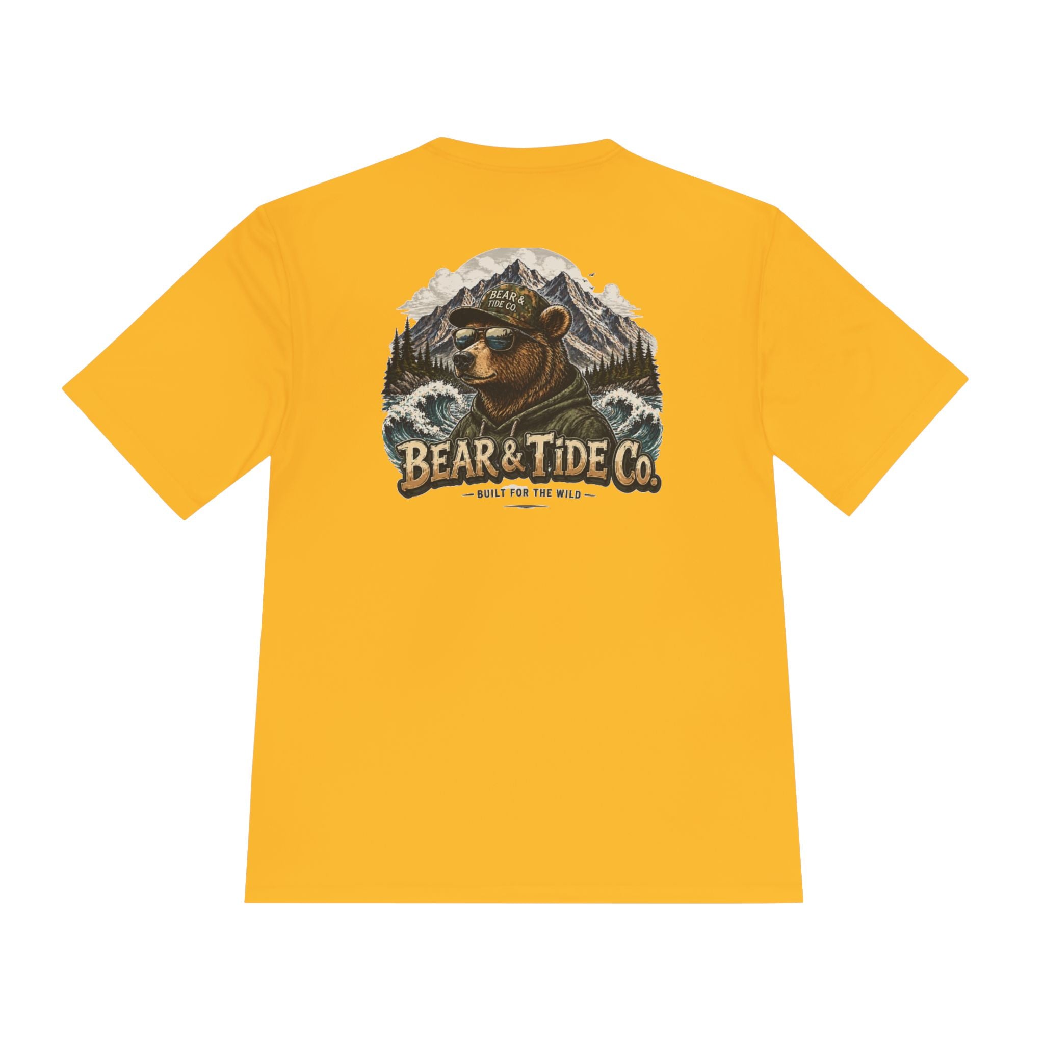 Bear & Tide Co. Outdoor Graphic Tee — Coastal Mountain Bear Design
