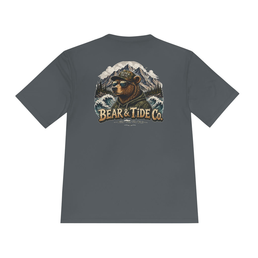 Bear & Tide Co. Outdoor Graphic Tee — Coastal Mountain Bear Design