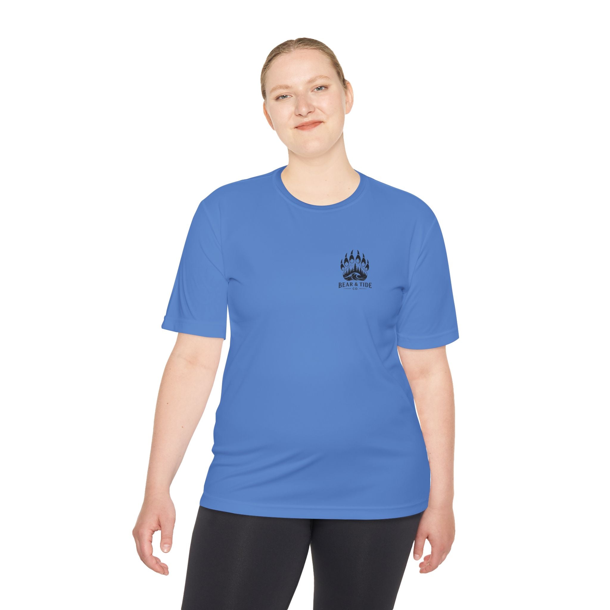 Bear & Tide Co. Outdoor Graphic Tee — Coastal Mountain Bear Design